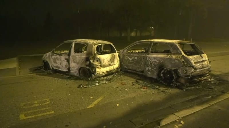 Nuit de violences urbaines à Alençon, une quinzaine de véhicules incendiés