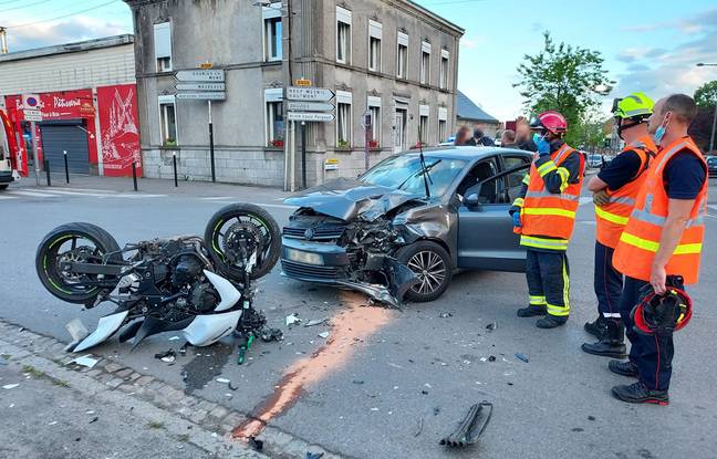Meurthe-et-Moselle : Percuté par une voiture près de Nancy, un motard entre la vie et la mort