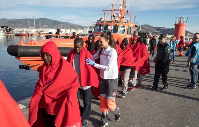 Espagne : 173 migrants secourus par les garde-côtes, un corps sans vie repêché