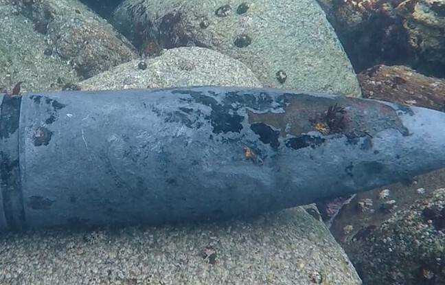 Finistère : Trente-huit obus allemands et un destroyer découverts près de l’île de Batz