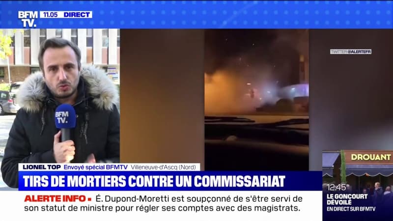 À Villeneuve-d’Ascq, dans le Nord, un commissariat ciblé par des tirs de mortiers