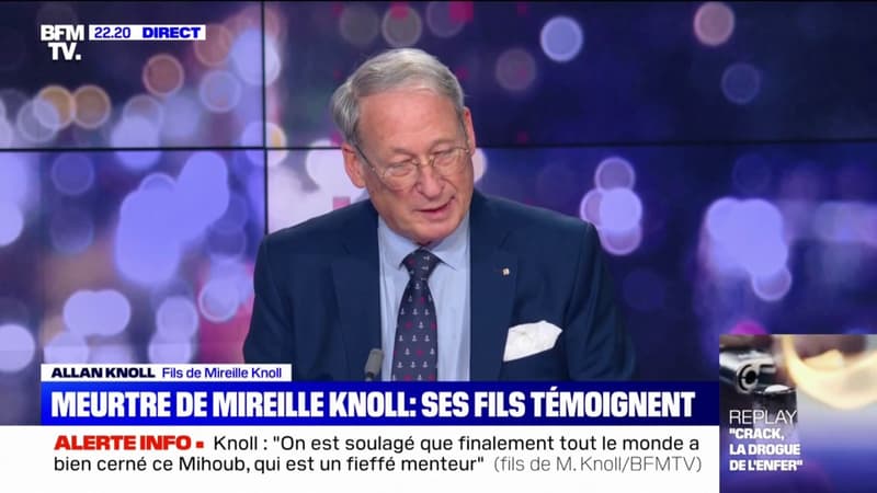 Alann Knoll à propos du meurtre de sa mère: “La justice est passée, mais pour moi ils étaient deux et ils l’ont tuée à deux”