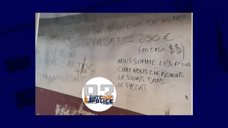 Seine-Saint-Denis: des tags anti-police découverts à Montfermeil et Aubervilliers