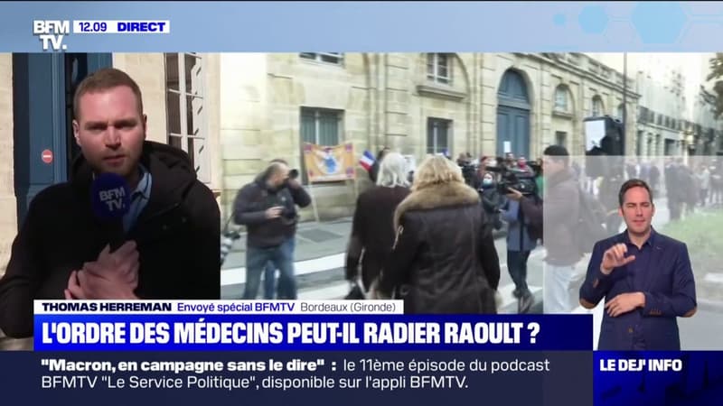 Didier Raoult a expliqué son départ du conseil scientifique à l’ordre des médecins