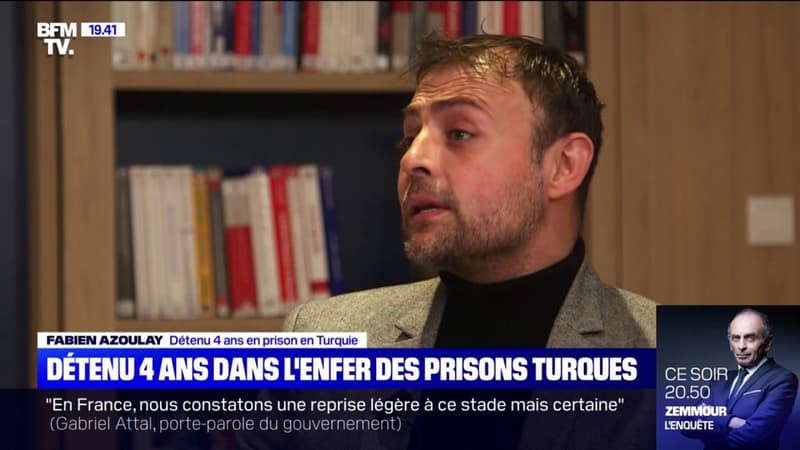 “En prison, un codétenu m’a envoyé une bouilloire d’eau chaude sur le corps en criant Allah Akbar”: Fabien Azoulay raconte sa détention en Turquie