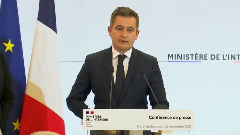 Crise des migrants: pour Darmanin, “il ne peut pas y avoir de remise en cause des accords du Touquet”