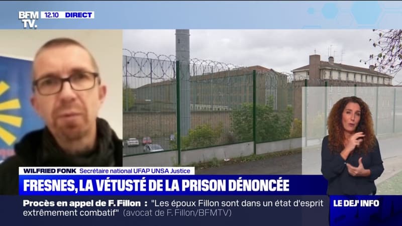 Le secrétaire national UFAP UNSA Justice: “La vétusté des bâtiments peuvent être un des problèmes de la structure de Fresnes”