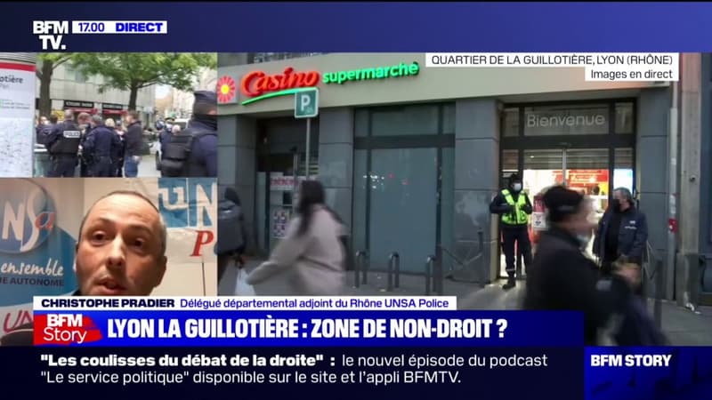Lyon: pour Christophe Pradier (UNSA Police), “quand on interpelle les gens, il ne faut peut-être pas les remettre en liberté aussi facilement”