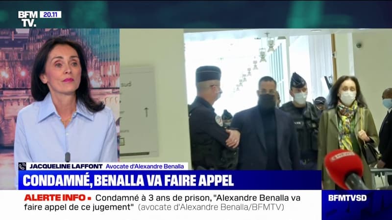 Me Jacqueline Laffont, avocate d’Alexandre Benalla: “Je suis choquée: depuis quand la défense d’un justiciable et la contestation des faits constitueraient un mépris de la justice ?”