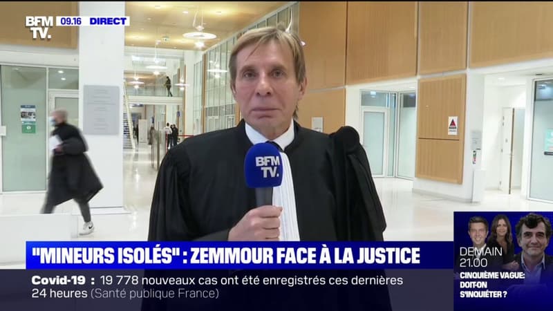 “Mineurs isolés”: l’avocat d’Éric Zemmour lui a recommandé de ne pas se présenter au procès