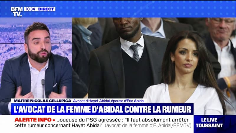 Nicolas Cellupica, avocat de la femme d’Éric Abidal: “Ma cliente n’a strictement rien à voir” avec l’agression de Kheira Hamraoui