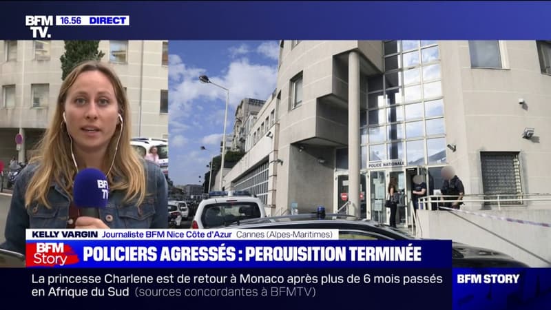 Policiers agressés à Cannes: la perquisition au domicile de l’assaillant est terminée