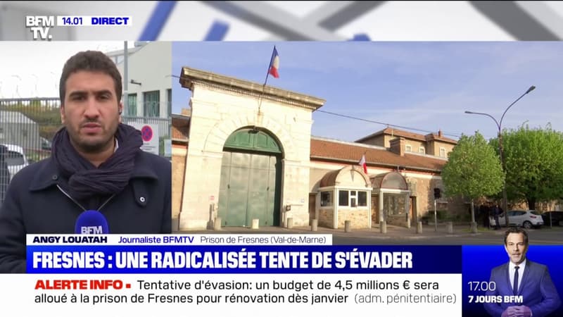 Une détenue a tenté de s’évader de la prison de Fresnes ce dimanche