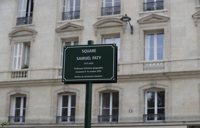Paris : La plaque du square Samuel-Paty vandalisée
