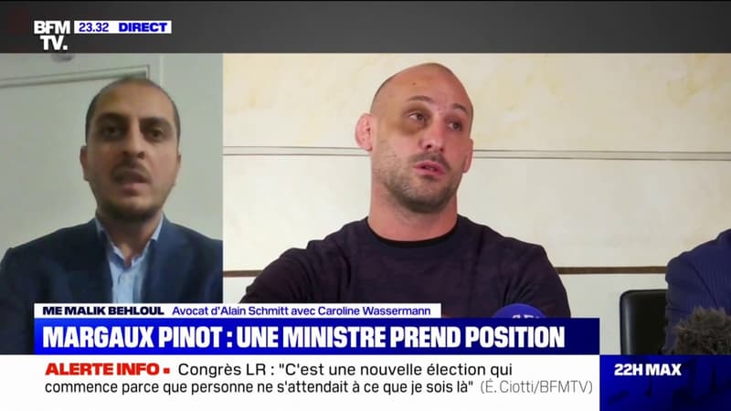 “Je pense qu’on a besoin d’un peu de retenue”: l’avocat d’Alain Schmitt trouve “choquante” la prise de position d’Élisabeth Moreno en faveur de Margaux Pinot