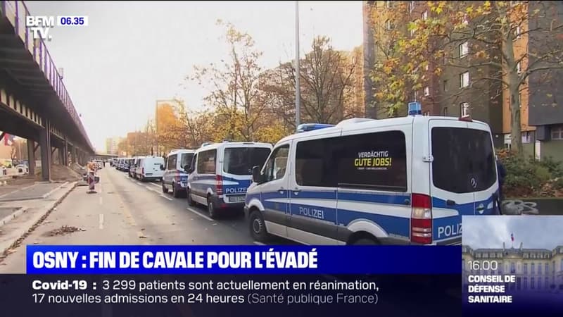 Le détenu qui s’était évadé de la prison d’Osny mardi a été interpellé en Allemagne