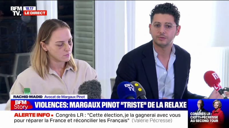 Me Rachid Madid, avocat de Margaux Pinot: “La question c’est de savoir est-ce qu’elle s’est faite casser la figure par M. Schmitt”