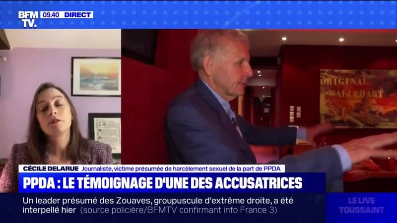PPDA: “Je me sentais salie”, Cécile Delarue, victime présumée de harcèlement sexuel, témoigne