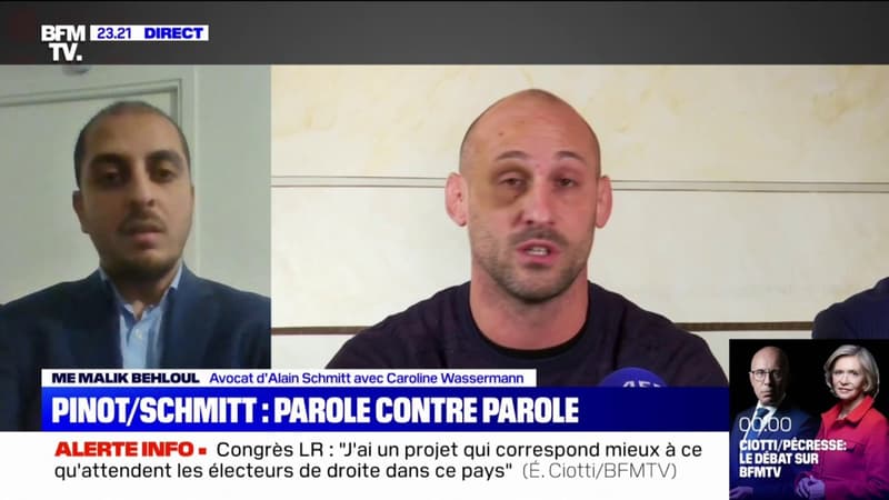 Pour l’avocat d’Alain Schmitt, “il y a quelques contradictions, quelques confusions” dans la parole de Margaux Pinot