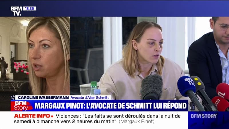 Pour l’avocate d’Alain Schmitt, “il n’avait aucune raison d’aller frapper” Margaux Pinot