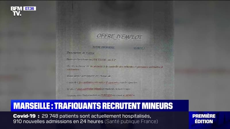 À Marseille, les trafiquants recrutent des mineurs sur les réseaux sociaux