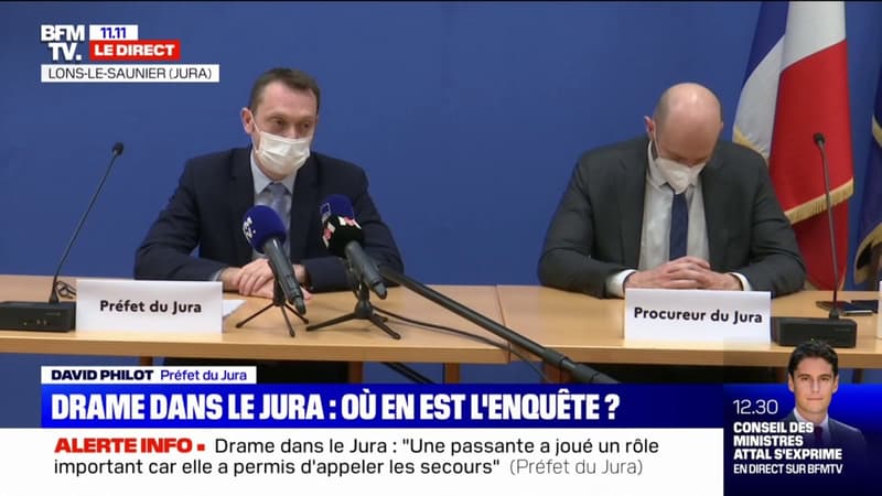 Jura: le préfet confirme que le jeune homme rescapé “va bien physiquement” mais que “la situation est très difficile” psychologiquement