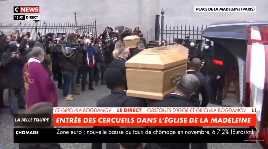 VIDEO : Les obsèques des frères Bogdanoff ont eu lieu !
