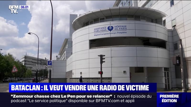 Un chirurgien de l’AP-HP tente de vendre la radio d’une survivante du Bataclan