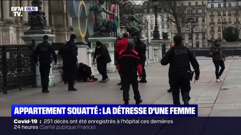 Une femme tente de s’immoler devant l’hôtel de ville de Paris pour alerter sur le squat de son appartement