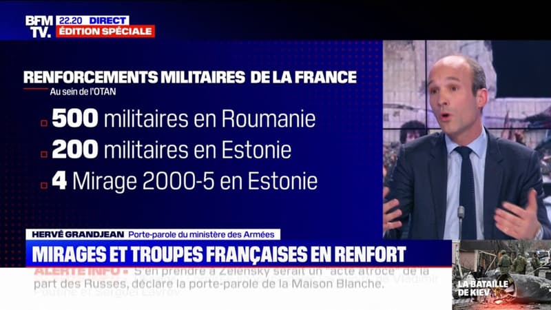 500 militaires en Roumanie, 200 en Estonie… le porte-parole du ministère des Armées détaille le plan de renforcement militaire de la France