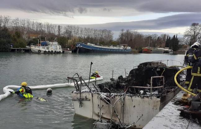 Béziers : Un mort dans l’incendie d’une péniche sur le canal du Midi