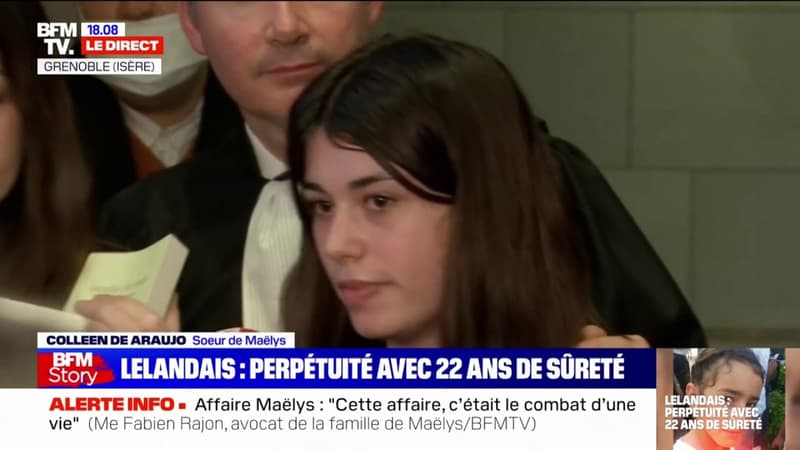 Colleen De Araujo, sœur de Maëlys: “Ma sœur c’est mon exemple, c’est tout pour moi. Il m’a tout enlevé”