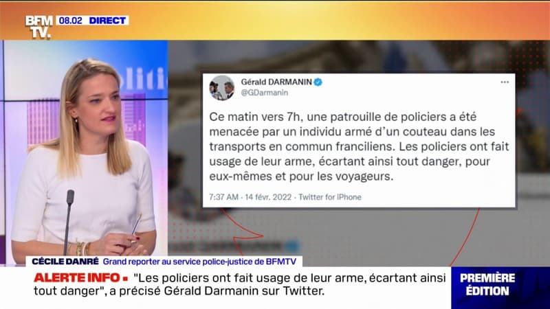Des policiers ouvrent le feu contre un homme qui les menaçait avec un couteau en gare du Nord à Paris