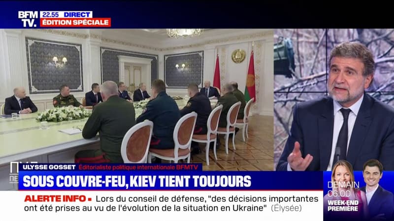 Emmanuel Macron demande au président biélorusse “le retrait des troupes russes de son sol”
