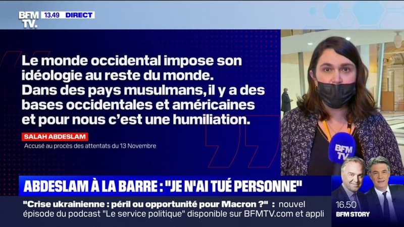 “Je n’ai tué personne”: Salah Abdeslam répond aux questions ce mercredi lors du procès des attentats du 13-Novembre