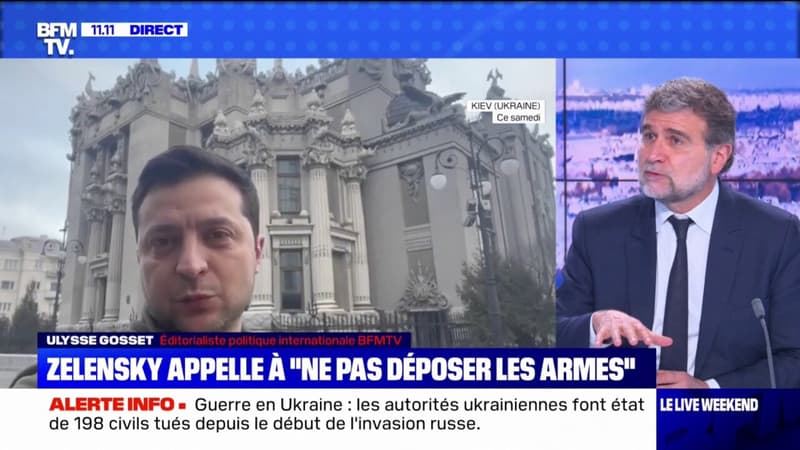 Le président ukrainien a refusé d’être exfiltré par les Américains