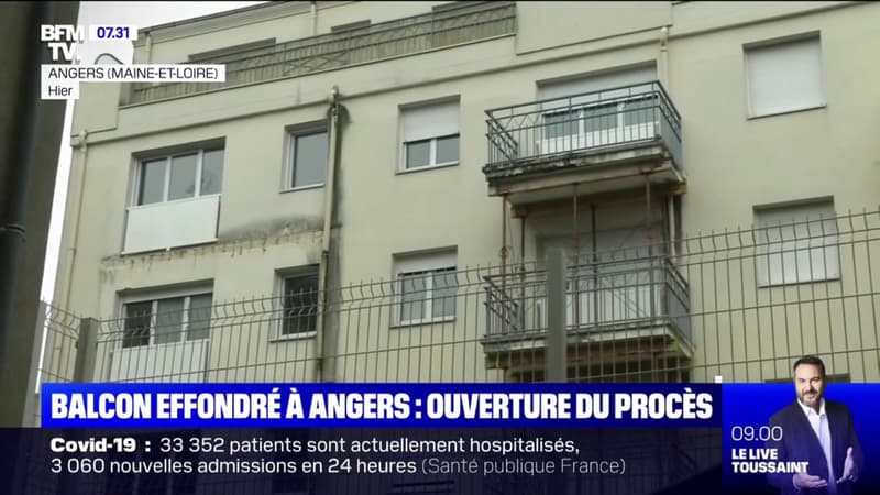 Le procès de l’effondrement d’un balcon à Angers, ayant fait quatre morts et 14 blessés en 2016, se tient ce mercredi