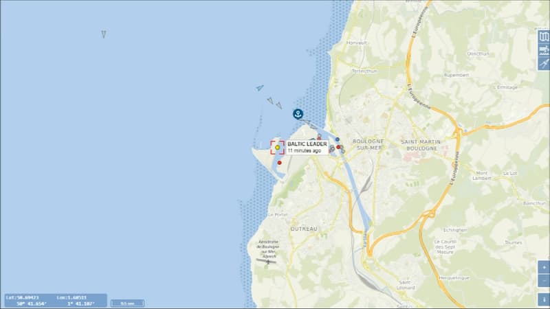 Sanctions européennes: un bateau russe intercepté dans la Manche et dérouté vers le Pas-de-Calais