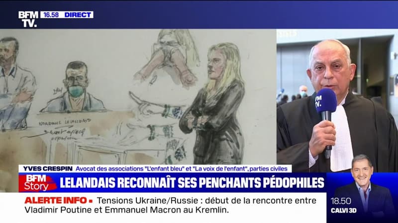 Lelandais admet des penchants “pédophiles”: pour Me Crespin, “c’était important de mettre un mot sur les actes”