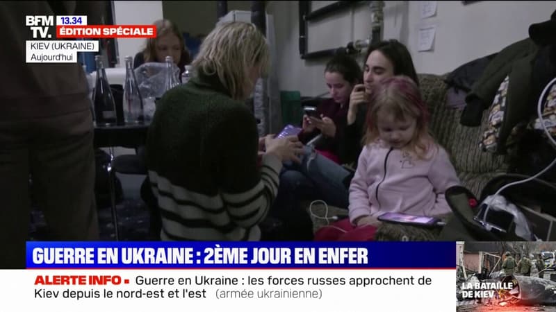 Les Ukrainiens face à l’avancée des troupes russes