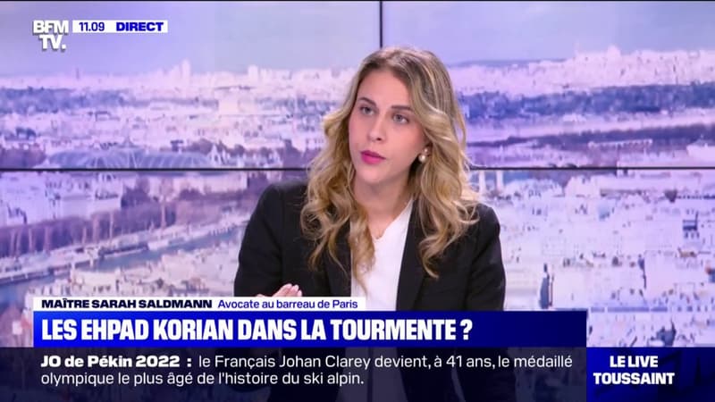 Maltraitances dans les Ehpad: l’avocate Sarah Saldmann va lancer une autre “action collective” contre le groupe Korian