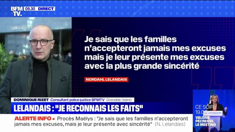 Procès Maëlys: Nordahl Lelandais “reconnaît l’intégralité des faits” qui lui sont reprochés “avec sincérité”