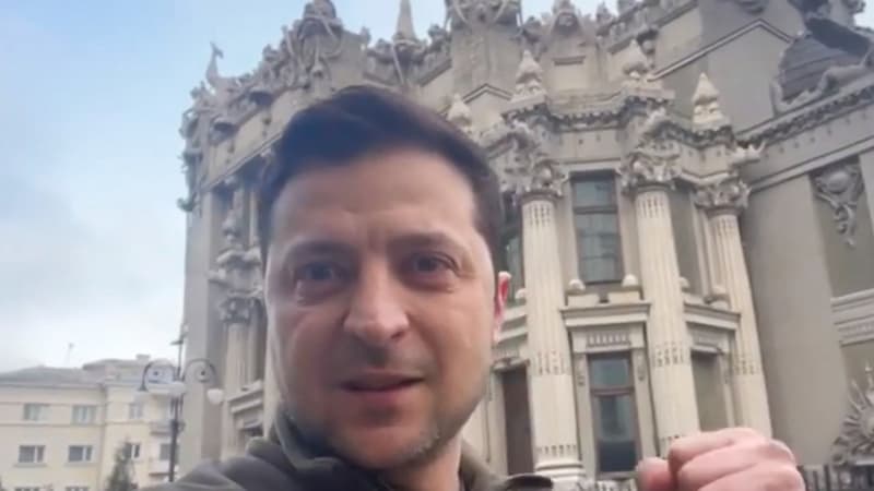 Ukraine: Zelensky affirme que ses alliés envoient “des armes” et appelle à défendre Kiev