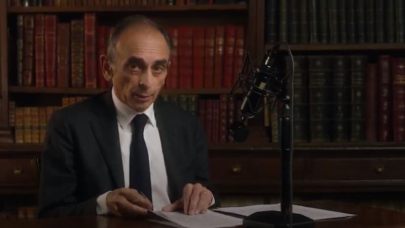 Clip de campagne: Éric Zemmour, condamné pour “contrefaçon de droits d’auteur”, va faire appel