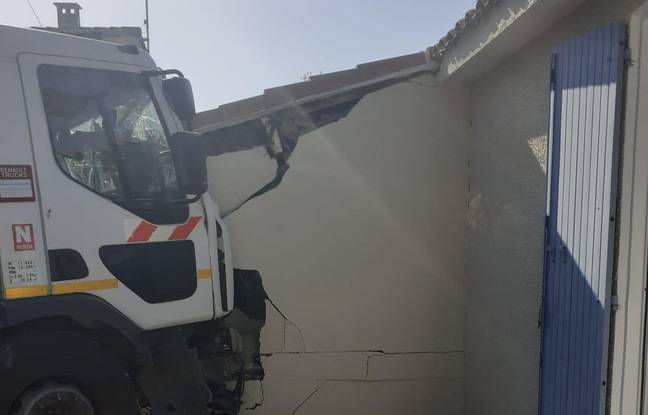 Hérault : Un camion poubelle s’encastre dans une maison au petit matin