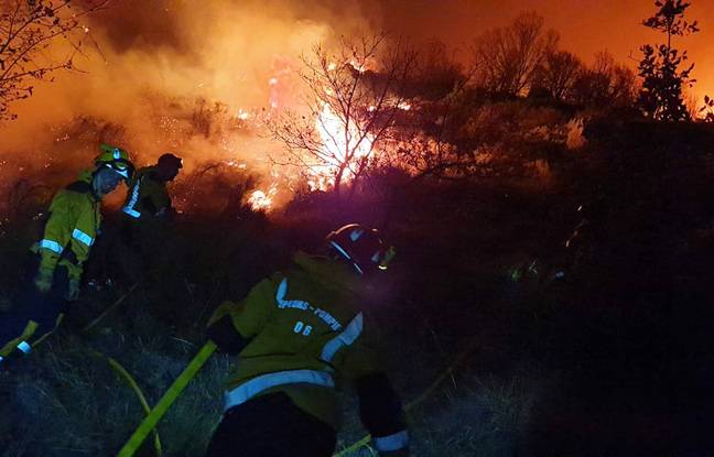 Alpes-Maritimes : Un feu de forêt à Saint-Vallier-de-Thiez a déjà détruit plus de 50 ha