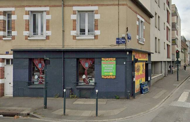 Guerre en Ukraine : Une épicerie russe vandalisée à Rennes
