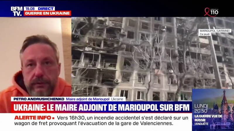A Marioupol, “les convois humanitaires ne peuvent pas entrer pour approvisionner la population locale”, dénonce le maire-adjoint de la ville