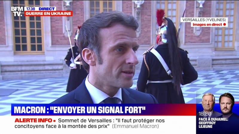 Adhésion de l’Ukraine à l’UE: Emmanuel Macron estime qu’il “faut envoyer un signal fort” mais appelle à la “vigilance”