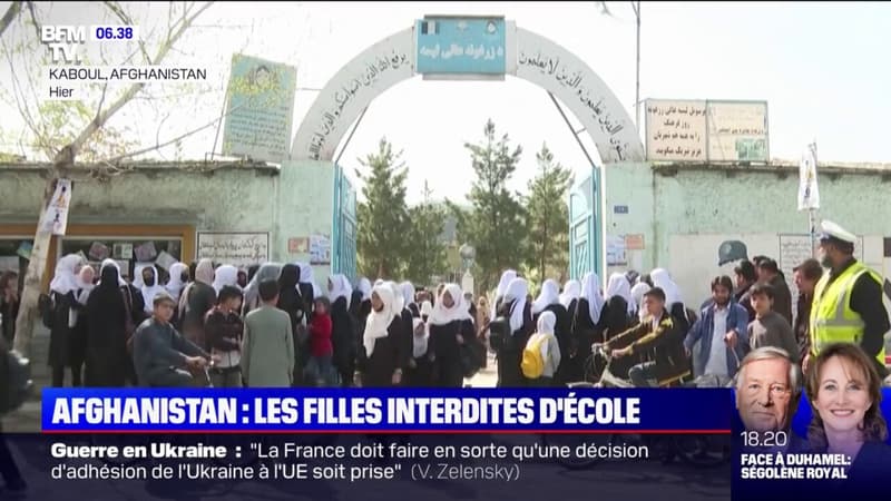 Afghanistan: les filles subitement privées d’école par les talibans